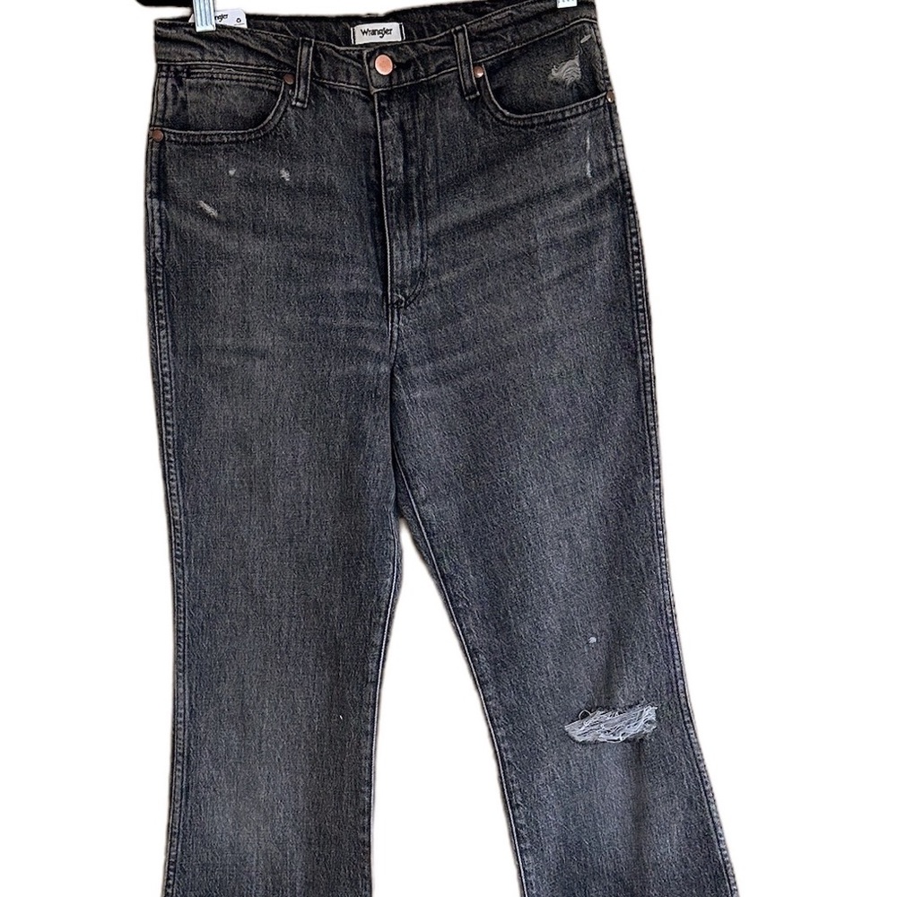 Wrangler Gray Flare Jeans - Picture 5 of 9